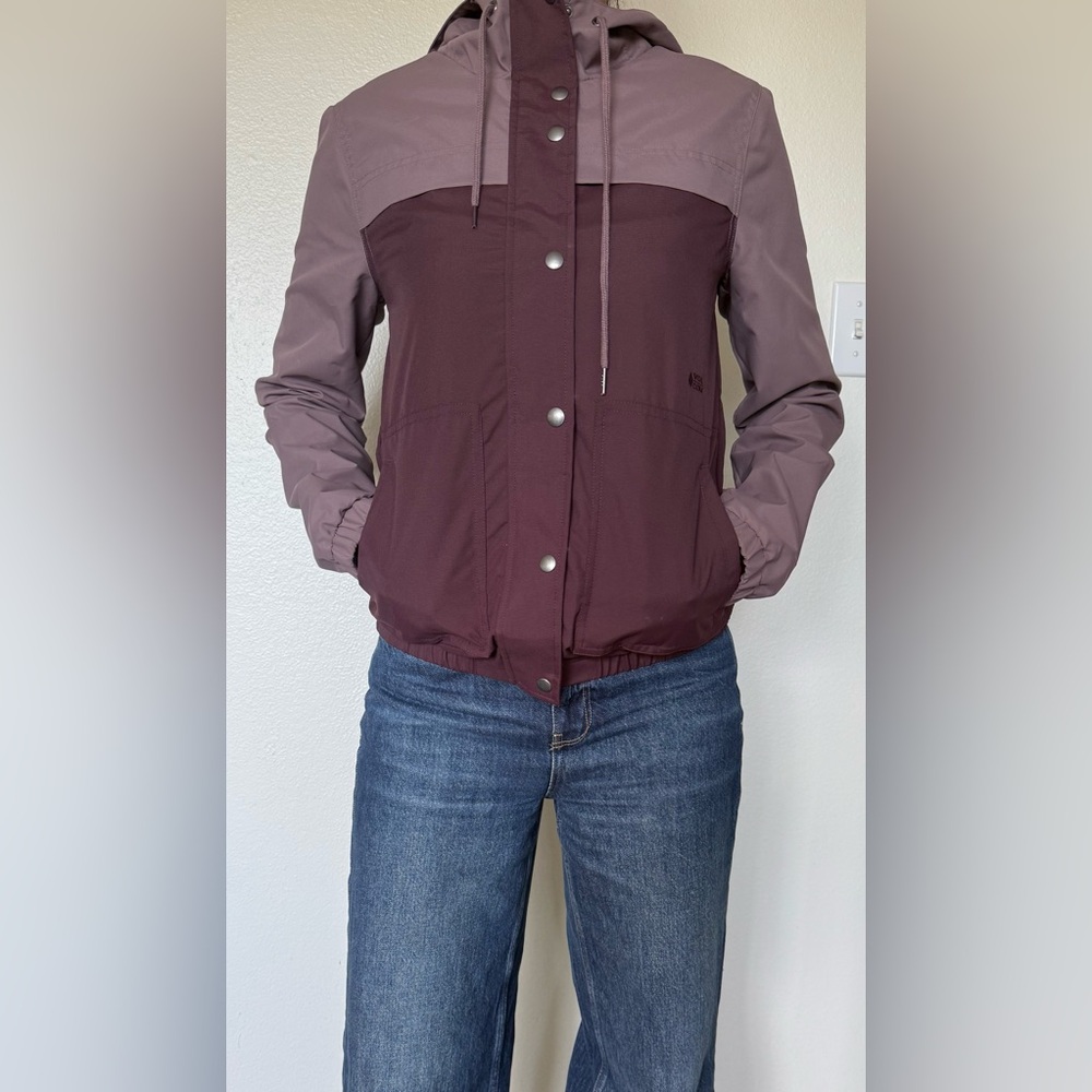 Volcom Windbreaker Jacket Enemy Stone-Black Plum